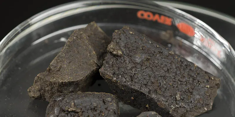 Hashish close-up