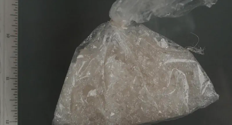Meth Drug in bag