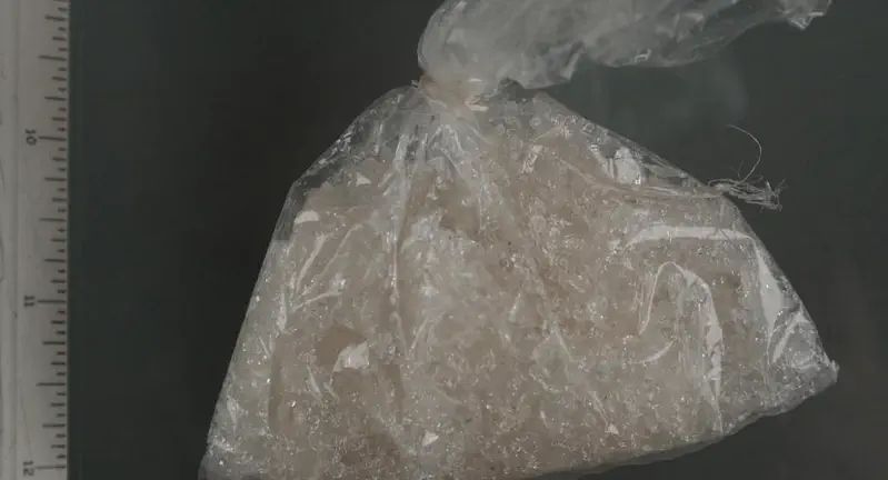 Meth Drug in bag